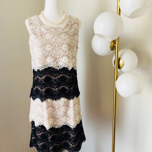 Jessica Simpson Layered Lace Dress π NWOT
